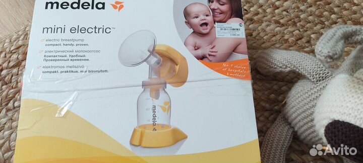 Молокоотсос medela электрический