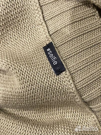 Жилет вязаный оверсайз, 48-52