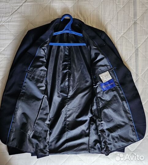 Пиджак школьный для мальчика, размер 46