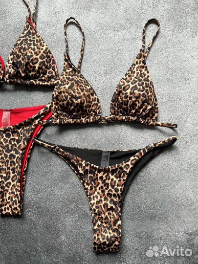 Купальник леопардовый