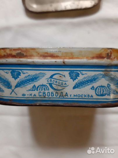 Жестяная коробка СССР