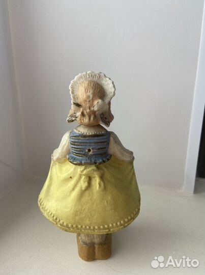 Кукла с качающейся головой СССР антиквариат