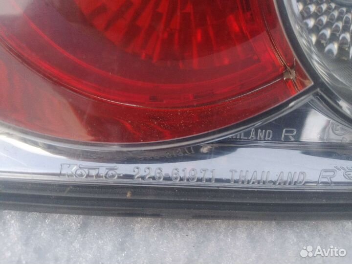 Задние Леви фонарь mazda 6 gg