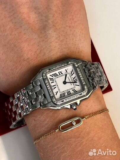 Часы Cartier Panthere de Cartier с бриллиантами