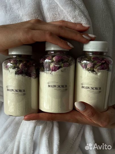 Сливки для ванны с бутонами роз