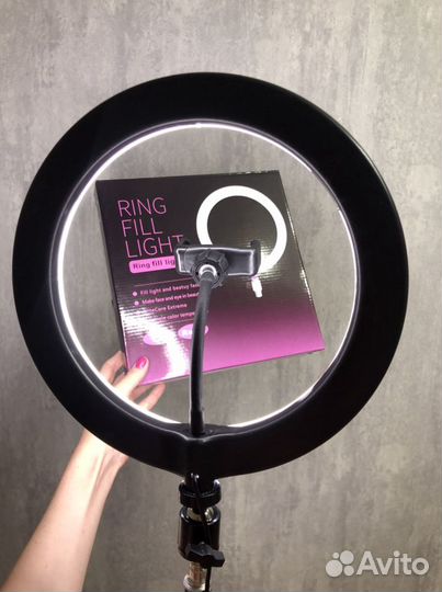 Кольцевая лампа + штатив