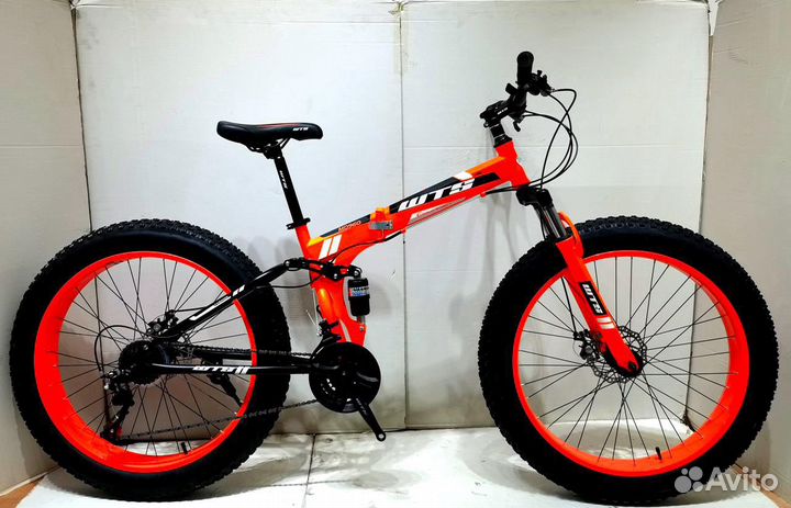 Фэтбайк новый складной двухподвес
