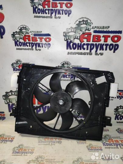 Вентилятор охлаждения радиатора Renault LADA Logan