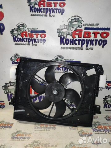 Вентилятор охлаждения радиатора Renault LADA Logan