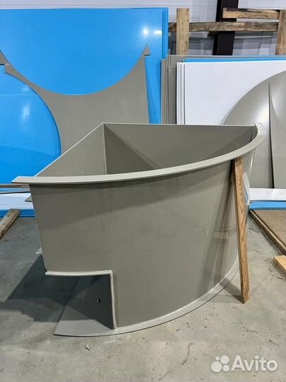 Купель от производителя угловая