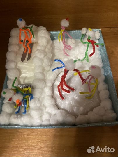 Зимняя поделка