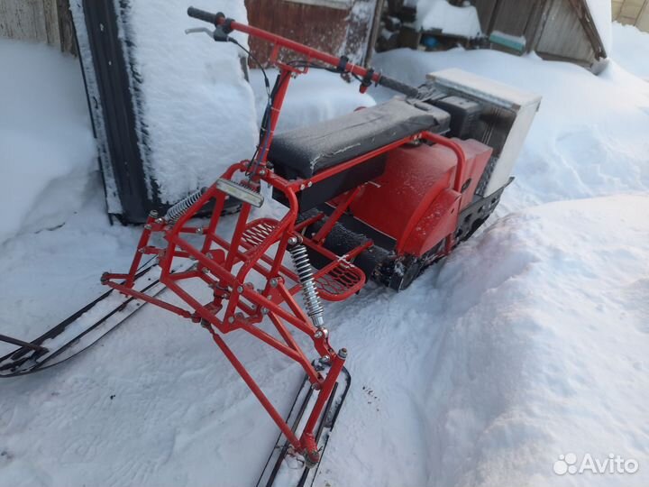 Мотобуксировщик Форза 15 л. с. с лыжным модулем