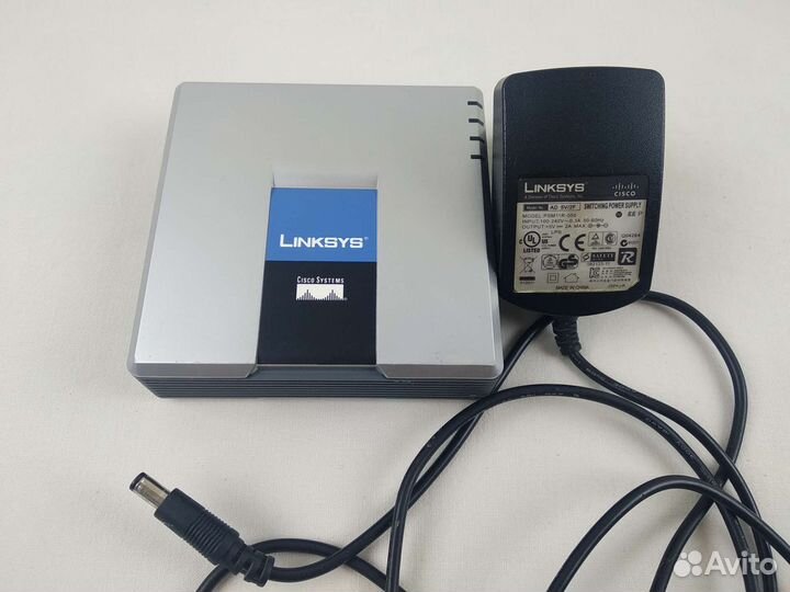 Адаптер с роутером для VoIP Linksys SPA2102