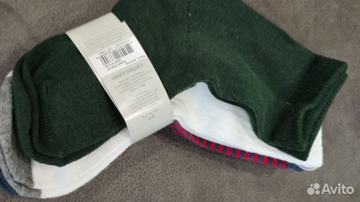 Носки carter's новые 2-6 лет