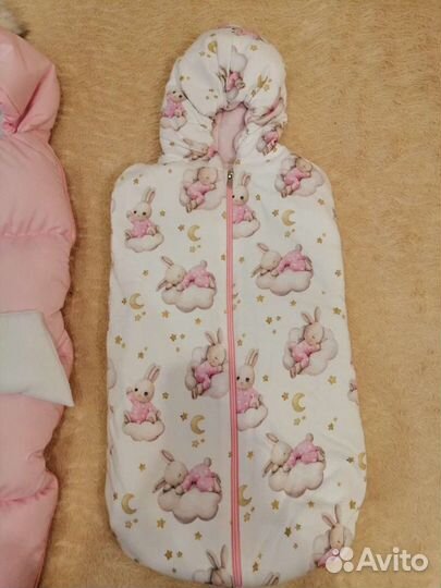 Теплый конверт в коляску