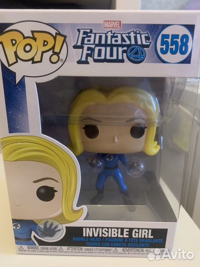 Фигурка Funko pop 558 invisible girl