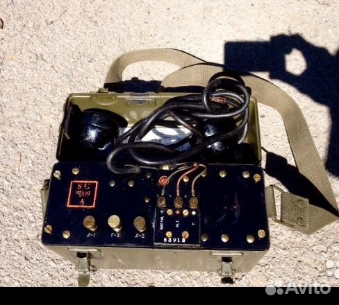 Телефон ретро времён ВОВ