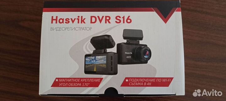 4K Автомобильный видеорегистратор Hasvik DVR S16