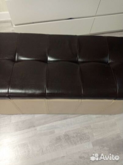 Пуфик в прихожую с ящиком бу