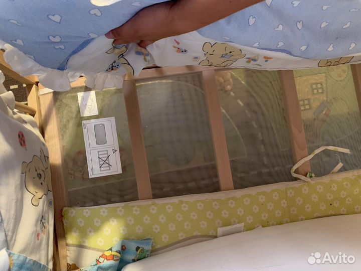 Детская кровать IKEA с матрасом