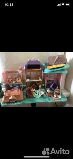 Sylvanian Families lego bloks домик барби