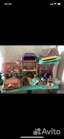 Sylvanian Families lego bloks домик барби