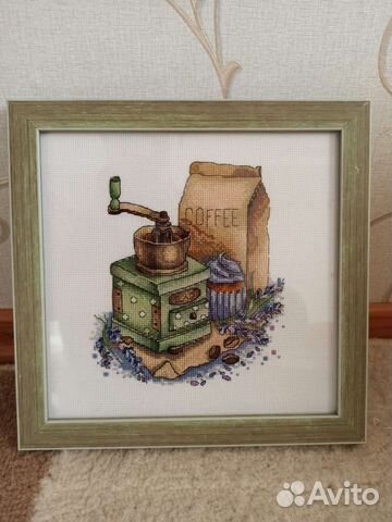 Картина вышитая крестом