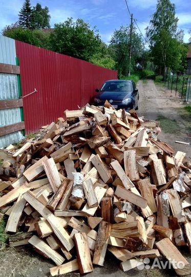 Дрова сухие в укладку любого объема