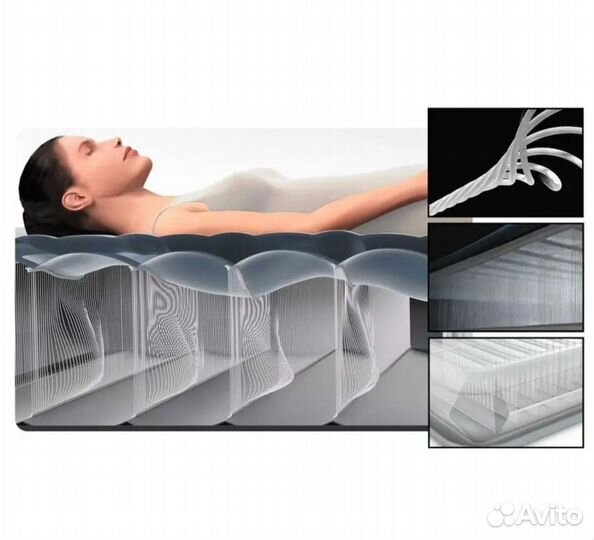 Надувной матрас с насосом