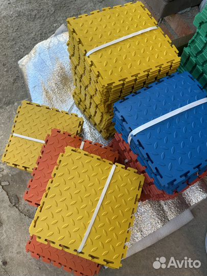 Пвх плитки (спортзал, мойка, гараж, помещения)