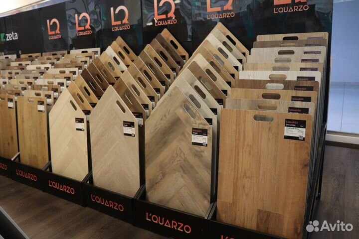 Кварцвиниловая плитка под бетон влагостойкая