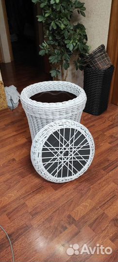 Вазон из полиротанга 60, 80, 90 л