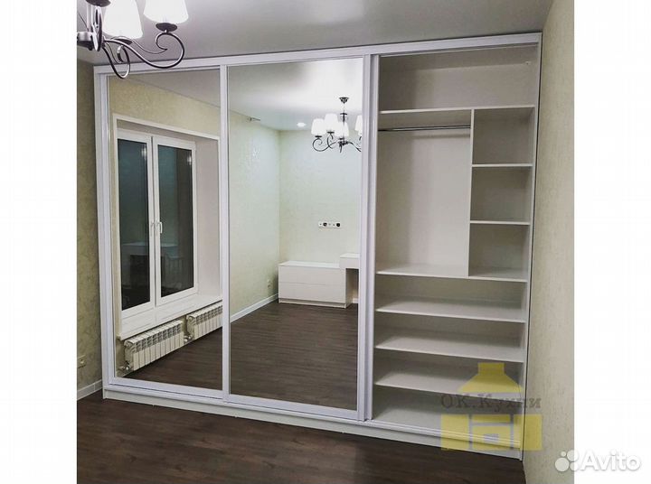 Шкаф купе угловой