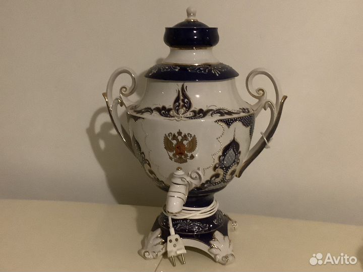 Сервиз чайный с самоваром