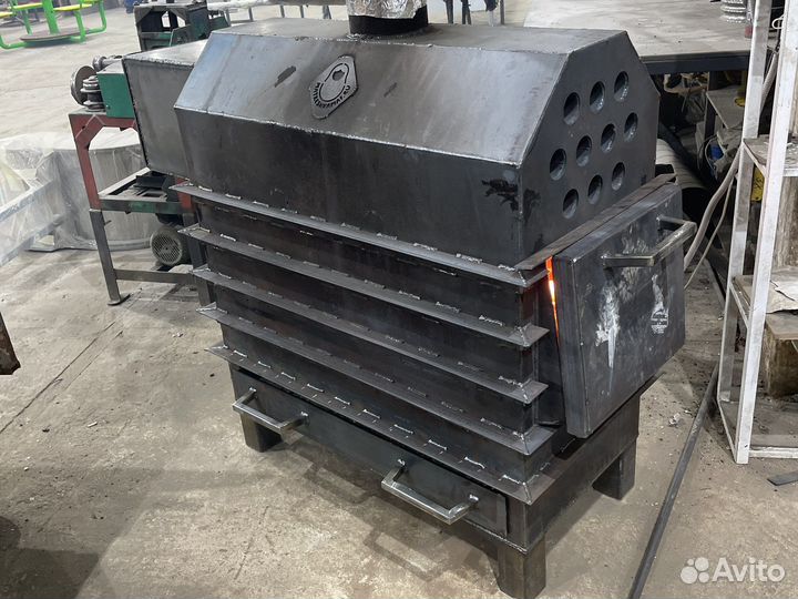 Печь буржуйка на Производство