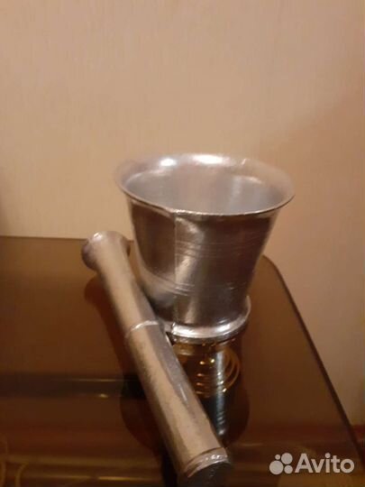 Ступка с пестиком СССР старинная