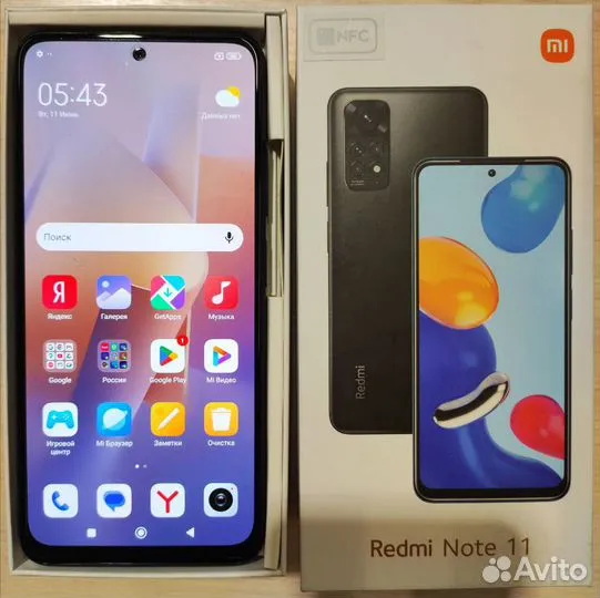 Xiaomi Redmi Note 11, 4/64 ГБ