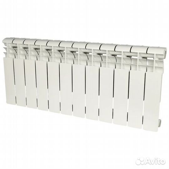 Радиатор алюминиевый rommer profi 350/80 12 секций