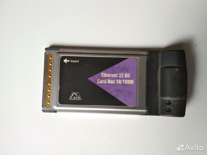 Сетевая карта pcmcia LAN 10/100Mbps