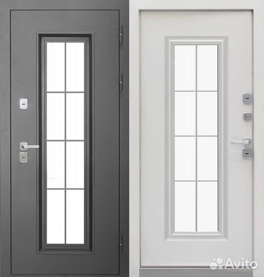 Входная дверь с терморазрывом Termo 4 Графит