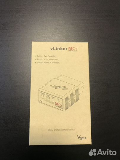 VLinker MC+ (iOS + Android) аналог Obdlink MX+