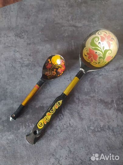Отдам Деревянные ложки СССР, ложка старая набор