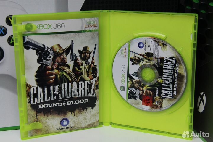 Call OF juarez Bound in Blood xbox 360 Б/У