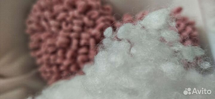 Подушка декоративная плюшевая 