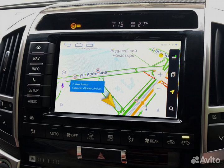 Блок навигации Toyota Land Cruiser 200 2012+