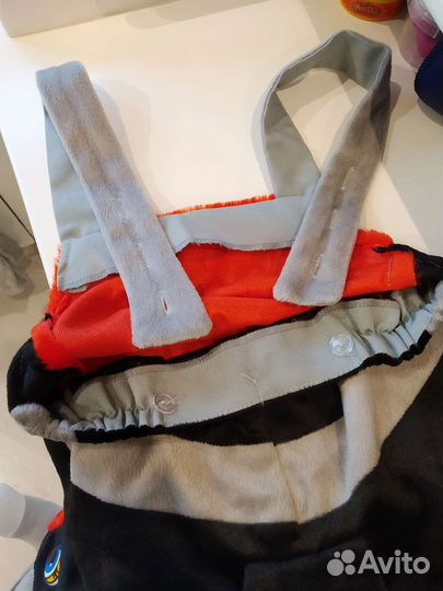 Костюм новогодний снигирь