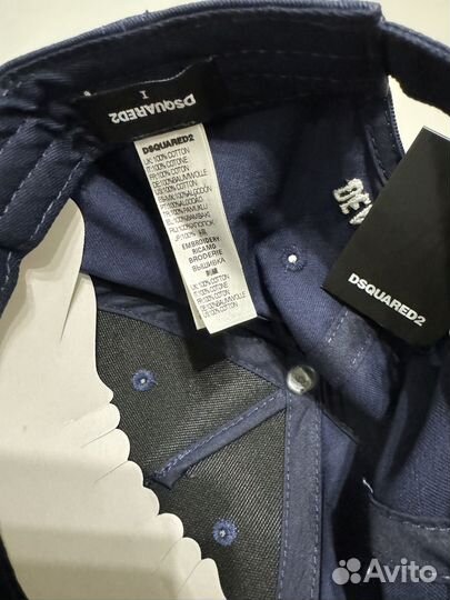 Новая хлопковая бейсболка Dsquared2