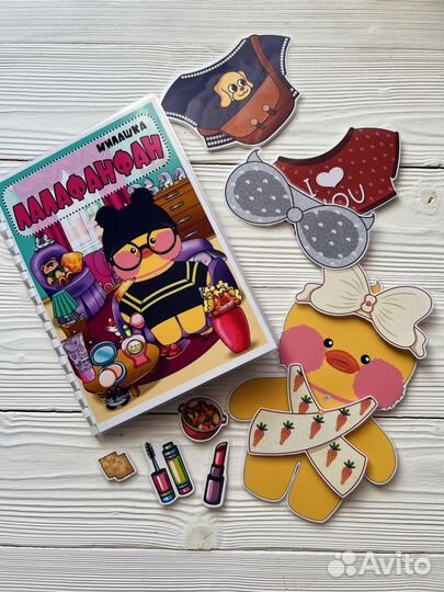 Уточка Лалафанфан «на липучках»