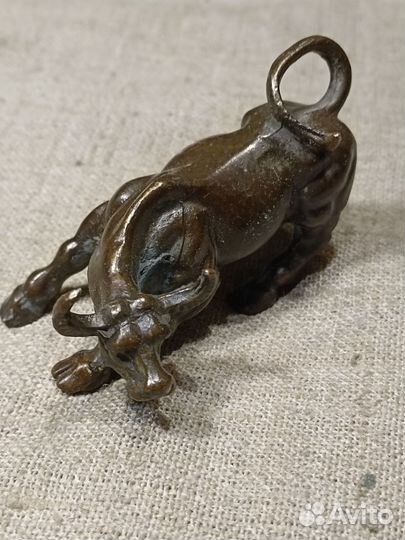 Бронза литой бык