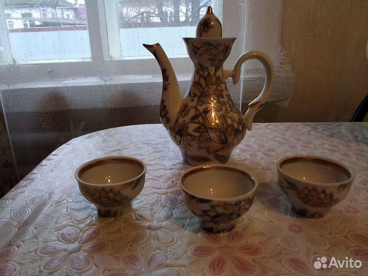 Кофейный сервиз узбекский